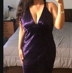 Purple Graduation Dress